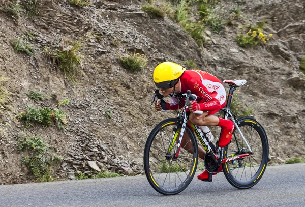 Il ciclista Jerome Coppel — Foto Stock