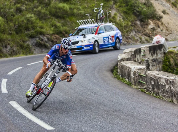 Der Radfahrer alexandre geniez — Stockfoto