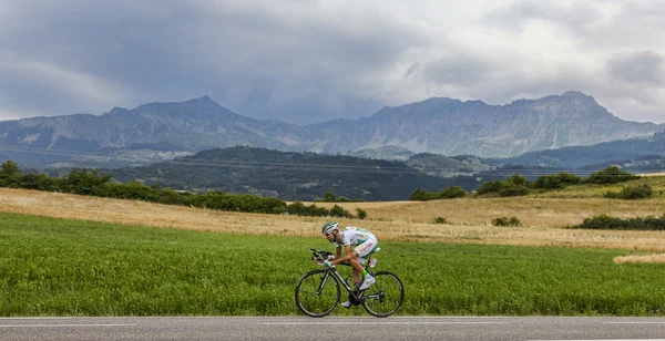 The Cyclist Maxime Mederel — Stock Photo, Image