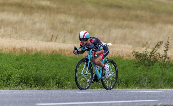 De fietser andy schleck — Stockfoto