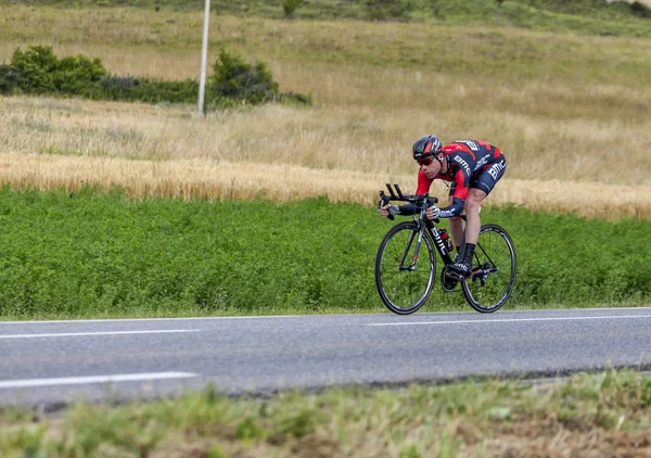 El ciclista Cadel Evans — Foto de Stock