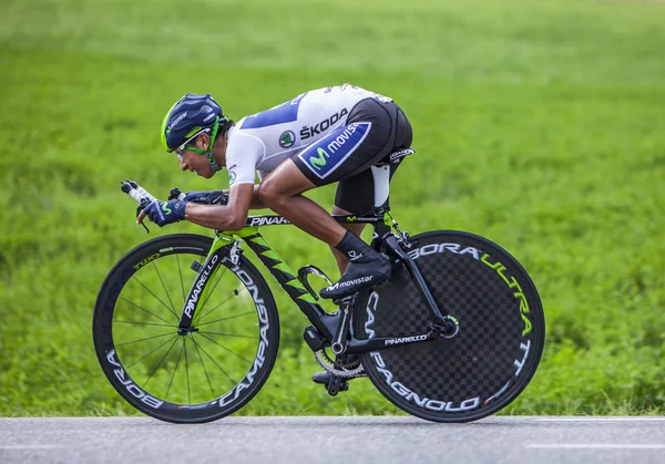 El ciclista Nairo Alexander Quintana Rojas — Foto de Stock