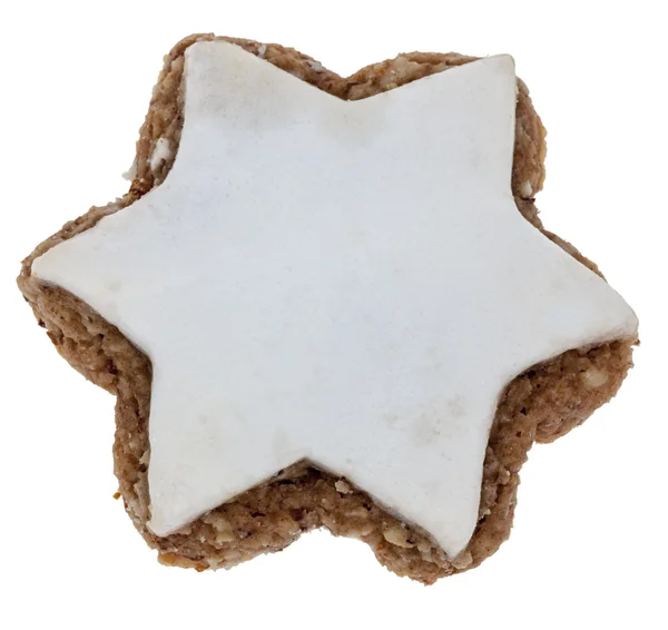 Yıldız şeklinde kurabiye — Stok fotoğraf