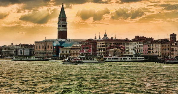 베네치아의 석양 — 스톡 사진