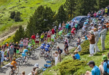 dağlarda peloton