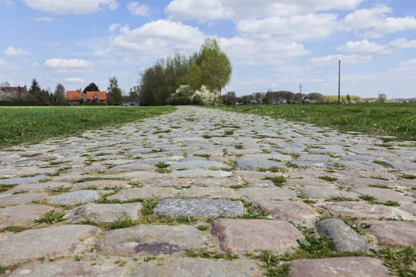 Cobbelstone weg — Stockfoto