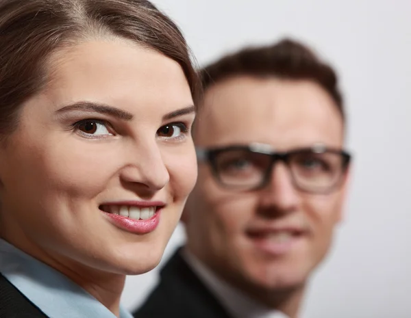 Retrato de una joven empresaria — Foto de Stock