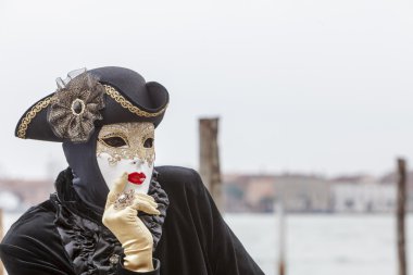 gizlenmiş bir kişinin portre