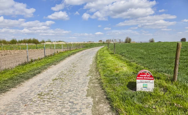 París Roubaix-Milestone —  Fotos de Stock