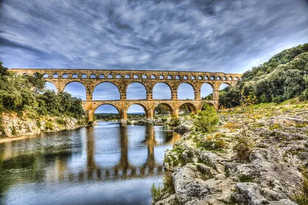 Pont du Gard — Zdjęcie stockowe