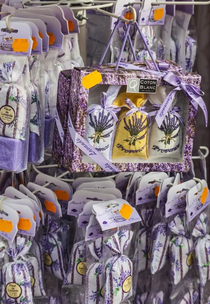 Avignon Souvenirs- Pequeños sacos con lavanda — Foto de Stock