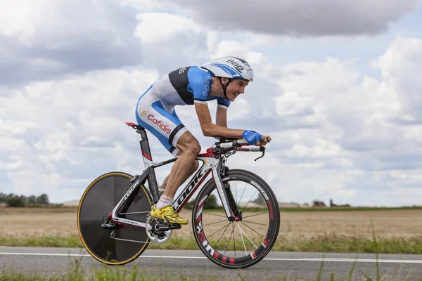 Ciclista Rein Taaramae — Fotografia de Stock