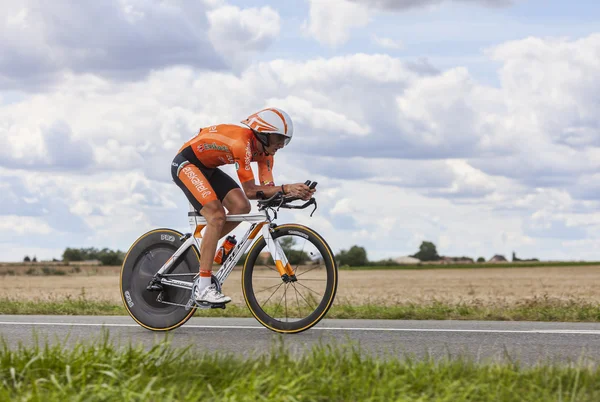 Ciclista Gorka Izagirre — Foto de Stock