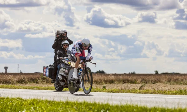 El ciclista Van Den Broeck Jurgen — Foto de Stock