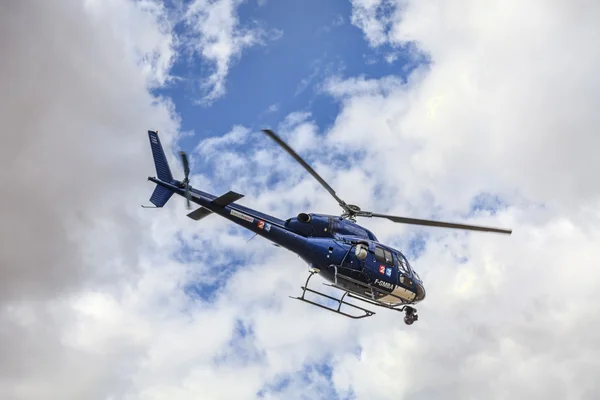 フランス テレビのヘリコプター — ストック写真