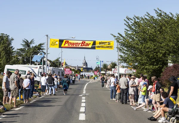 Publiczność z Tour de France — Zdjęcie stockowe