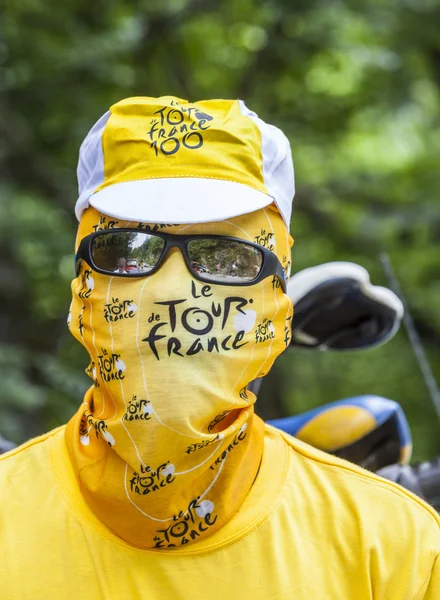 Ventilador do Le Tour de France — Fotografia de Stock