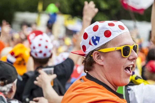 Fan of Le Tour de France — Stock Photo, Image