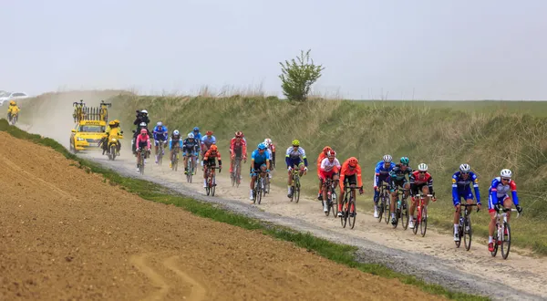 Viesly Fransa Nisan 2019 Paris Roubaix 2019 Sırasında Briastre Den — Stok fotoğraf