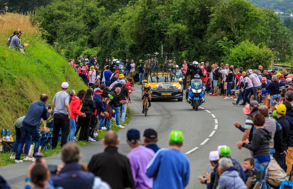 Louverne France Juin 2021 Primoz Roglic Vainqueur Médaille Course Olympique — Photo