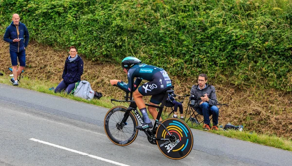 Louverne Francia Giugno 2021 Ciclista Tedesco Nils Politt Del Team — Foto Stock