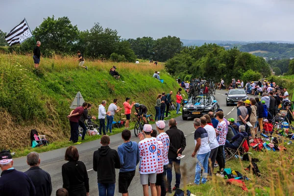 Louverne France June 2021 Dutch Cyclist Cees Bol Dsm Team — Stock Photo, Image