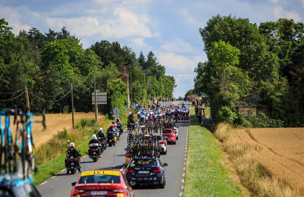 Les Vignes Chateau Francia Luglio 2021 Immagine Posteriore Del Gruppo — Foto Stock