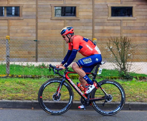 Beulle Frankrike Mars 2019 Den Australiensiska Cyklisten Heinrich Haussler Från — Stockfoto