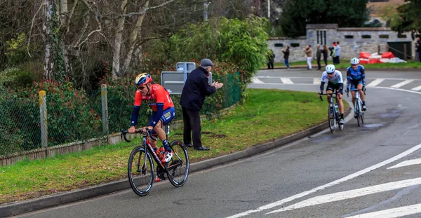 Beulle Francia Marzo 2019 Ciclista Australiano Heinrich Haussler Bahrain Merida —  Fotos de Stock