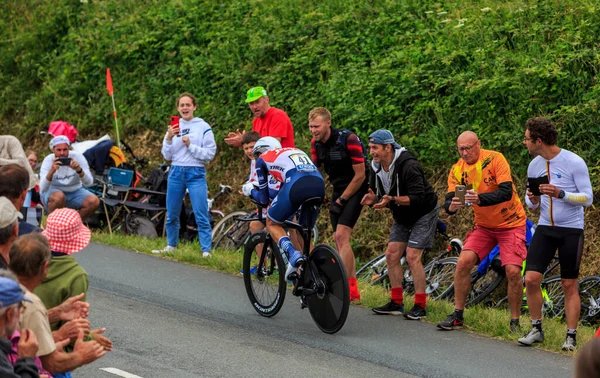 Louverne France Juin 2021 Cycliste Italien Vincenzo Nibali Team Trek — Photo