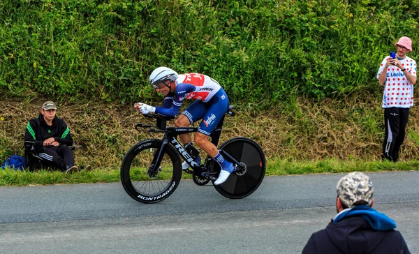 Louverne France Juin 2021 Cycliste Italien Vincenzo Nibali Team Trek — Photo