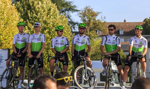 Chartres Fransa Ekim 2019 Fransız Bisiklet Yarışı Paris Tours 2019 — Stok fotoğraf
