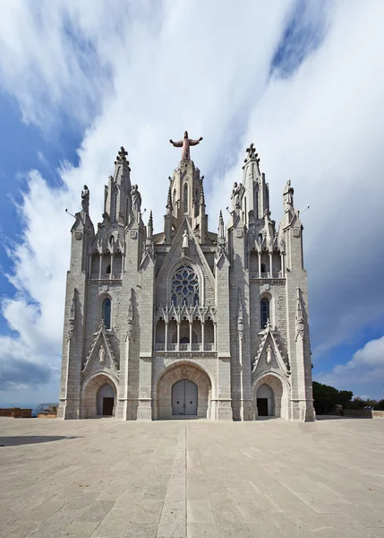 De tempel del Sagrat Cor (kerk van het heilig hart) — Stockfoto