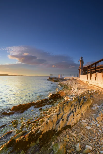 Vuurtoren in zadar — Stockfoto