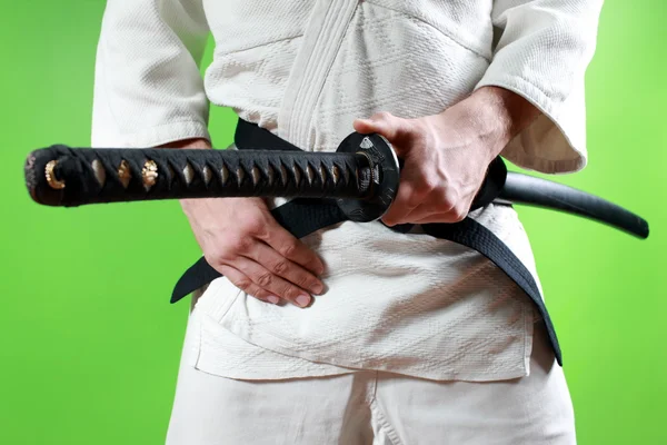 Miecz samuraja — Zdjęcie stockowe