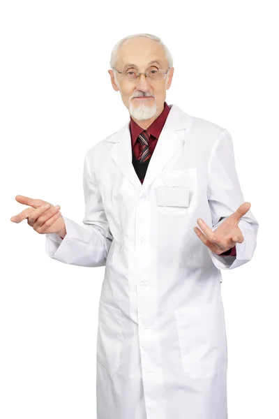 Medico anziano — Foto Stock