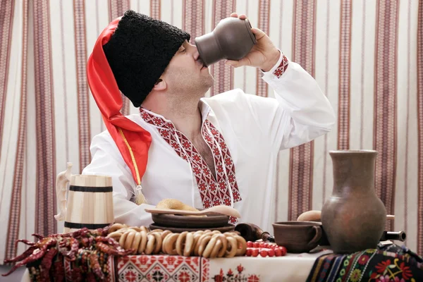 Украинский казак — стоковое фото