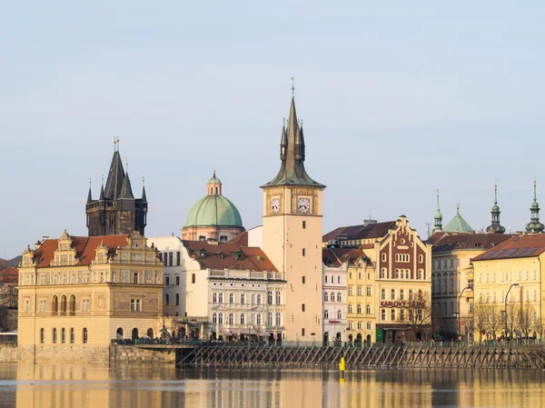 Widok na Pragę, Republika Czeska — Zdjęcie stockowe