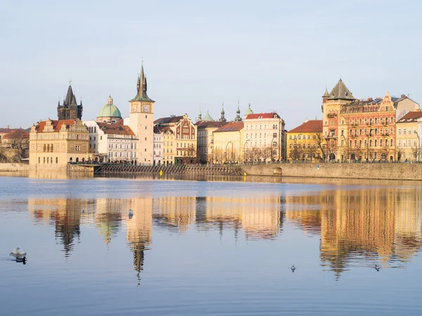 Widok na Pragę, Republika Czeska — Zdjęcie stockowe