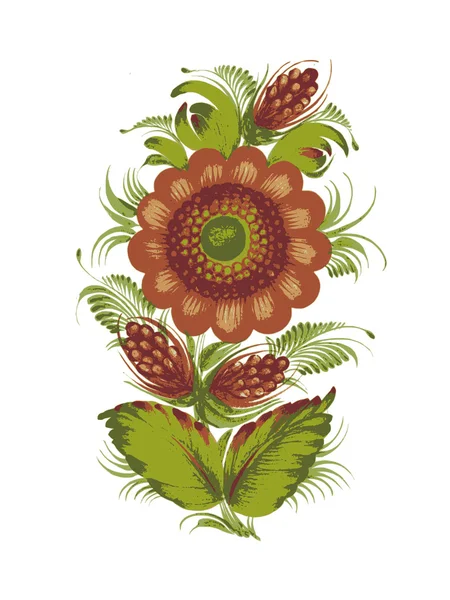 Flor mágica — Vector de stock