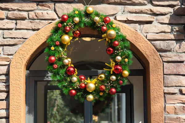 Christmas decorative Wreath — Stock Photo, Image