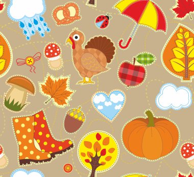 sonbahar sorunsuz arka plan