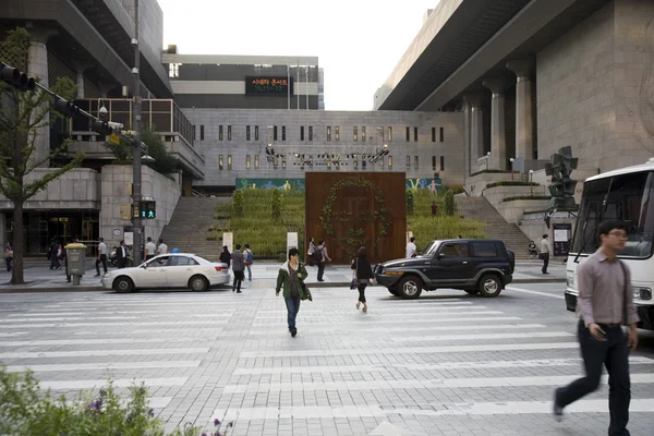 Seúl. Calle. Corea del Sur —  Fotos de Stock