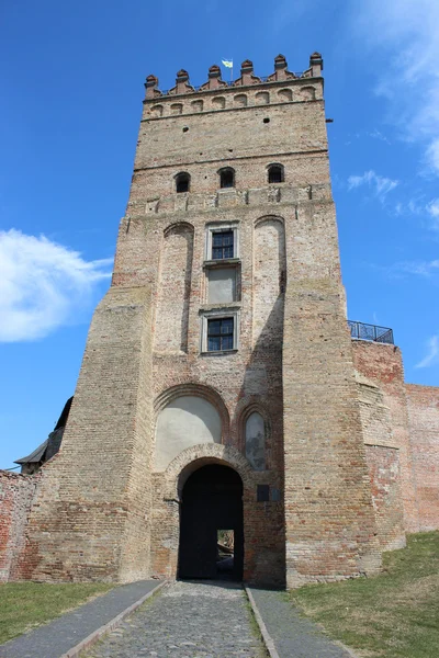 Entrance to the castle in Lutsk — Stock Photo, Image