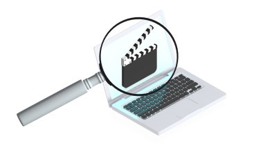 Büyüteç ile bilgisayar