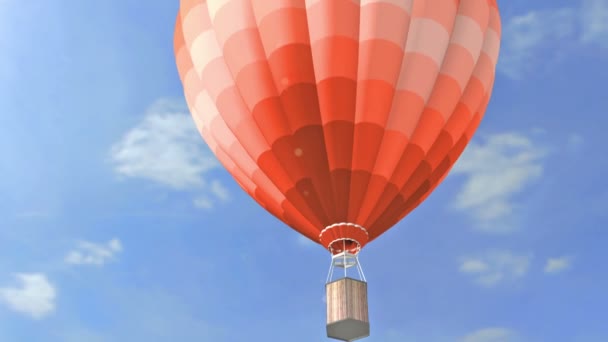 Ballon animatie — Stockvideo