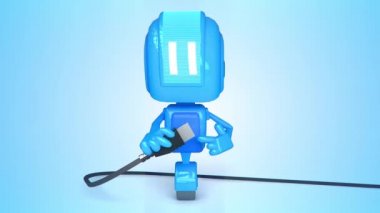 3 robot animasyon