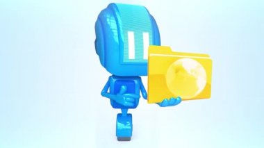 17 robot animasyon