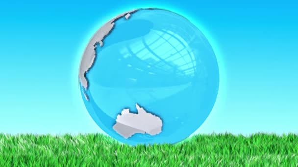 Animation de boucle terrestre 
