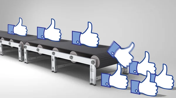 Konveyör bant gibi düğmeleri ile